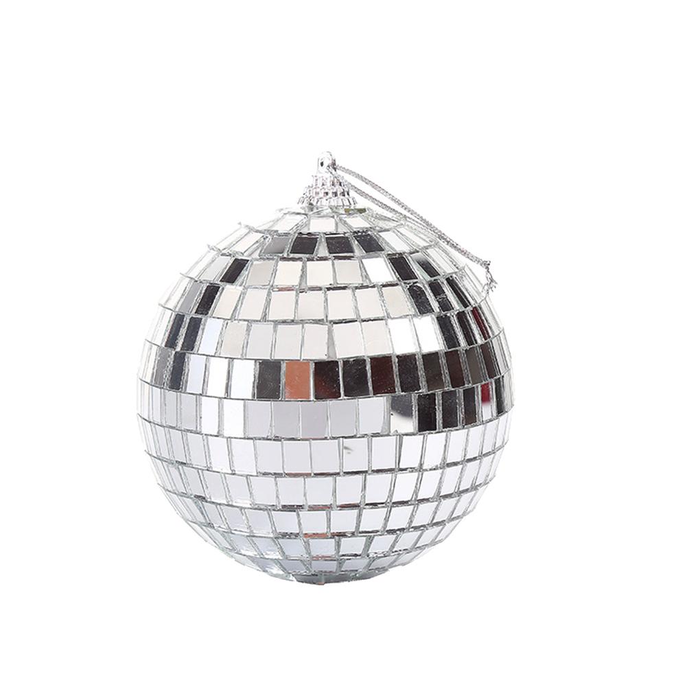 Reflective Glass Rotating Mirror Ball For Disco DJ Mirror Reflection Glass Ball Light For Christmas Party 8D