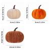 Multi Sizes Faux Pumpkin Tabletop Decor Halloween Artificial Decoration  Harvest Season Decor
