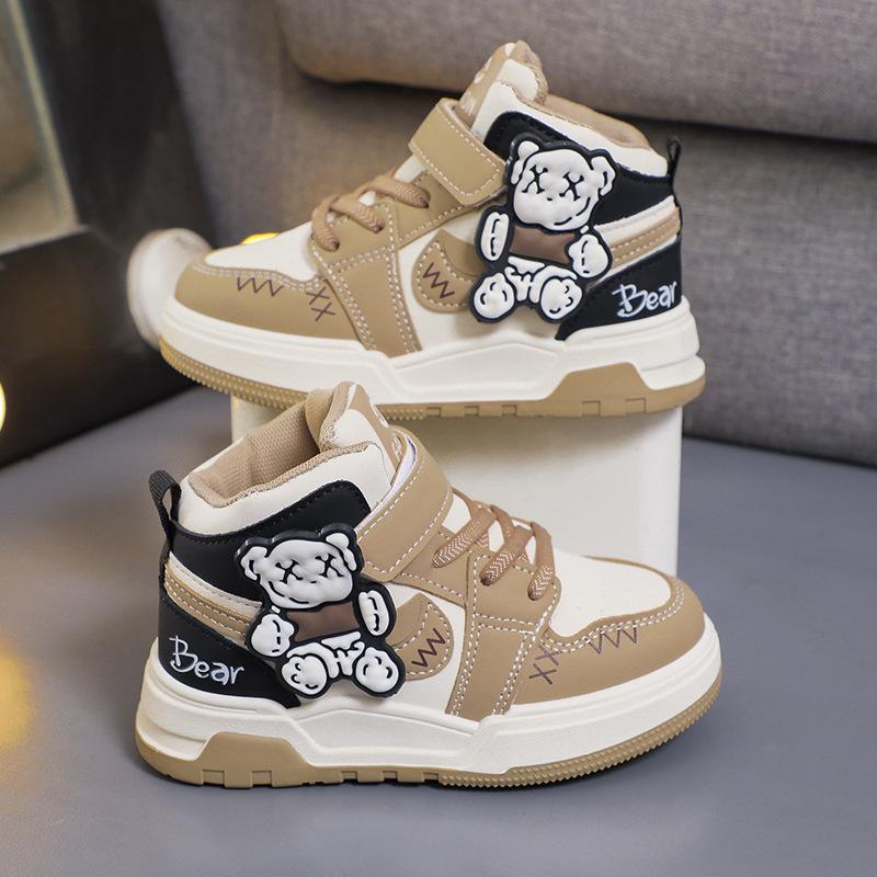 

Детские высокие скейтборды Осенне-зимняя спортивная обувь для мальчиков Повседневная скейтбордная обувь для девочек Средние спортивные скейтборды для студентов 37 хаки