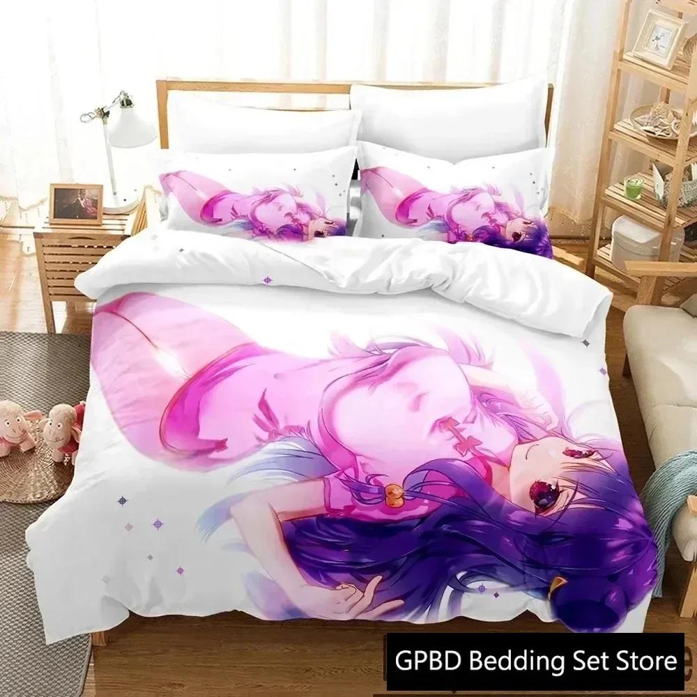 New 3D Print Anime Ranma 12 Comfortable Duvet Quilt Cover Pillowcase Bedding Set Children Bedroom Decoration Home Textile