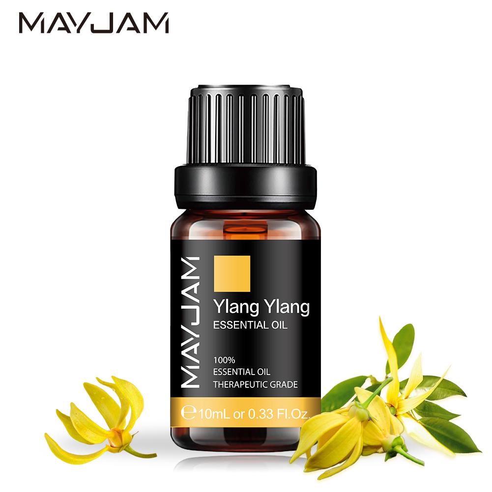 10ml/30ml/100ml Ylang Ylang Pure Essential Oil Aromatherapy Diffusers Oil Purify the Air Bactericide MAYJAM