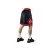 Jordan NBA Bulls Team Limited Edition Color Block Logo Print Mid-Rise Straight Basketball Shorts Unisex Shorts Black CV9555-010