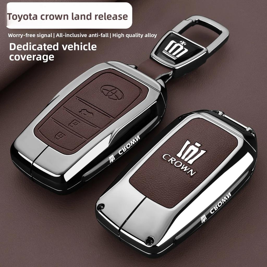 2024 New Toyota Crown Land Release Special Key Set 12th, 13th, 14th Crown Car Shell Buckle for Men and Women