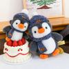 Penguin Plush Toy With Hat And Scarf For Kids Gift And Ocean Aquarium Souvenir