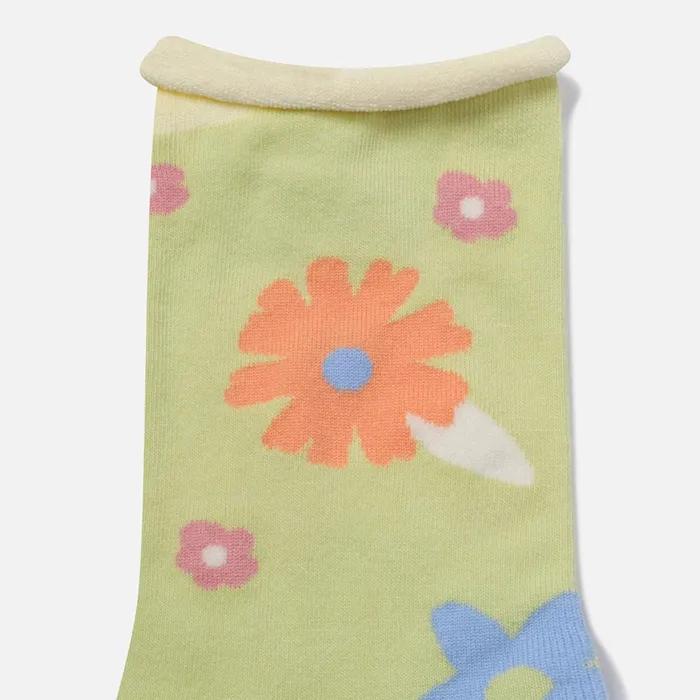 Big Flower Pattern Socks_T264MSC280W