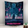 Blade Runner Retro Poster Tapestry Wall Hanging, Sci-Fi Noir Classic Art, Cyberpunk Wall Decor for Bedroom Living Room