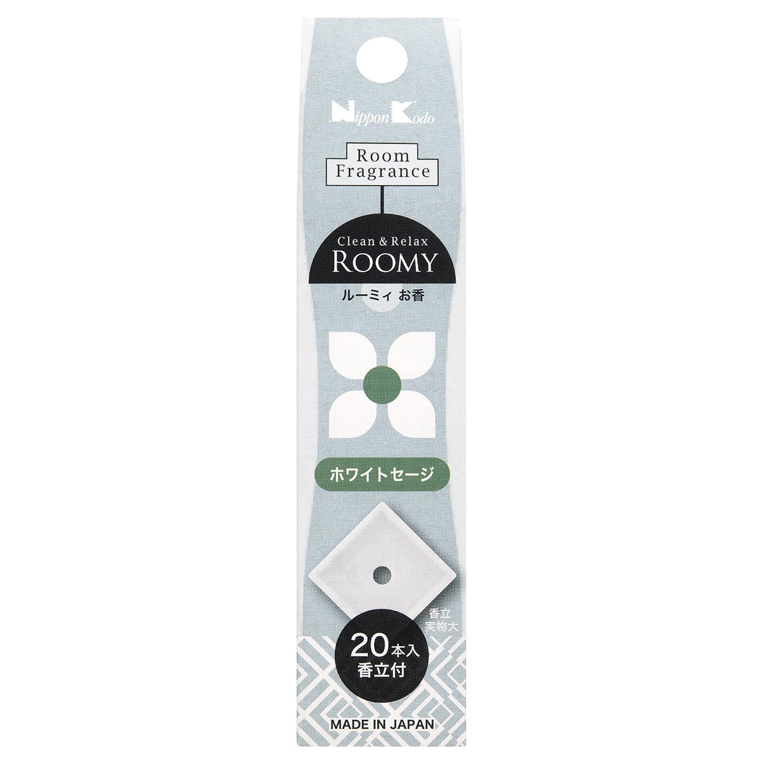 

Nippon Kodo ROOMY Белый шалфей 20 бутылок Clean&Relax белый