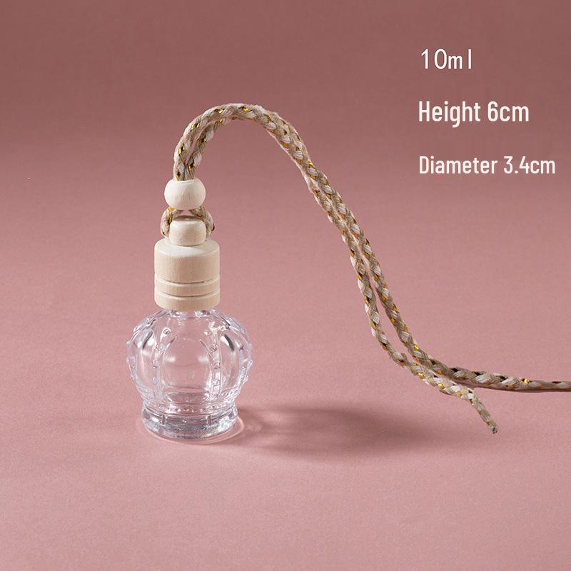 10ml Clear Car Diffuser Bottle with Lanyard for Aromatherapy