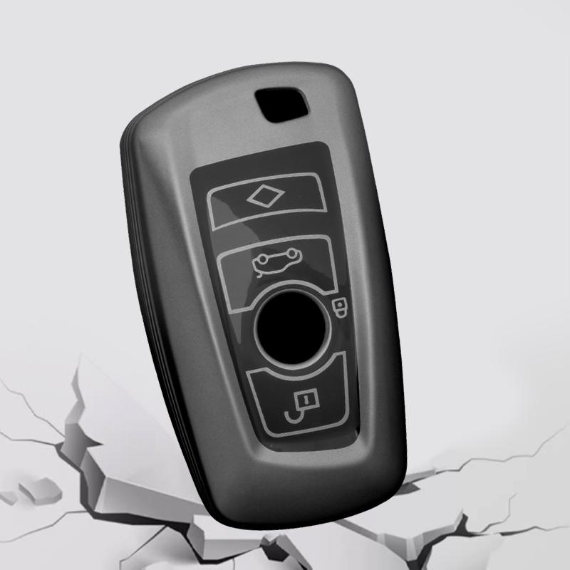 Autoschlüsselhülle Für Bmw F20 F30 G20 F31 F34 F10 G30 F11 X3 F25 X4 I3 M3 M4 1 3 5 Serie Schale Schlüsselanhänger Halter Zubehör