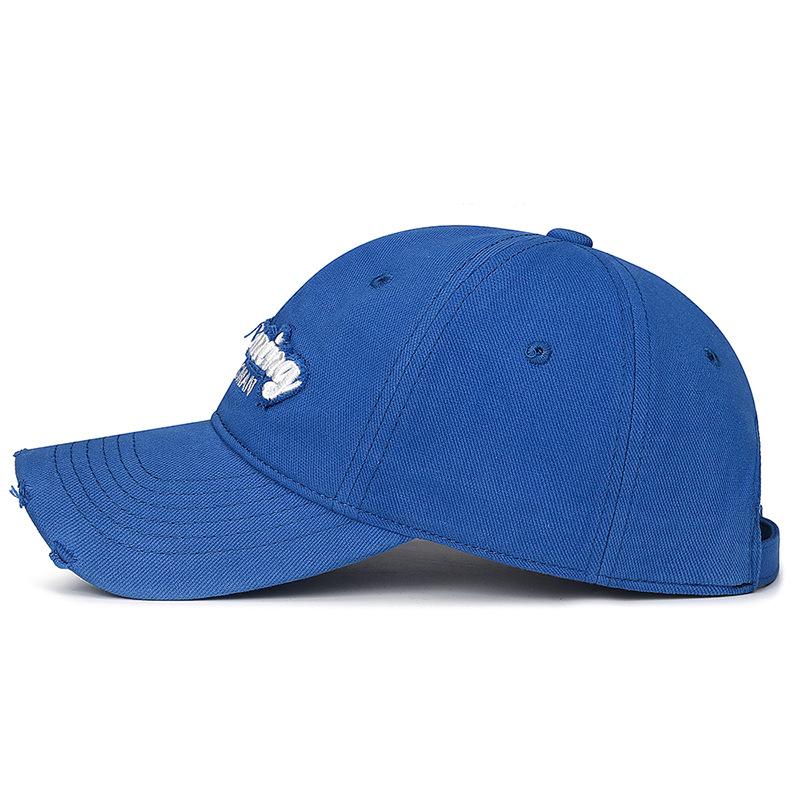 Outdoor Cap Women's Youth Hole Patch Baseball Cap Embroidery Sunhat