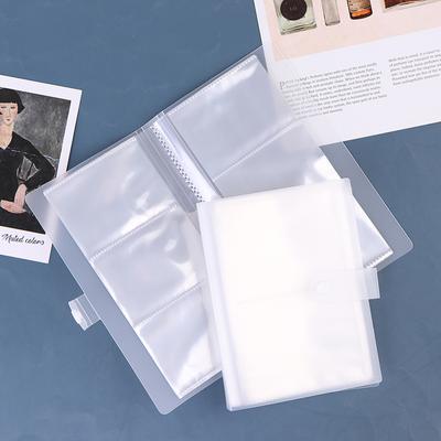 80/168 Slots Nagel Aufkleber Leere Lagerung Buch Halter Fall Fotoalbum Mit Taste