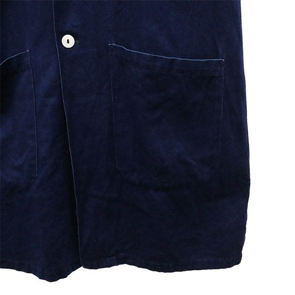 Badhiya Denim Chester Coat 2 Navy Men's Used