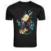 Devil Helmet Demon Biker Graphic T Shirt
