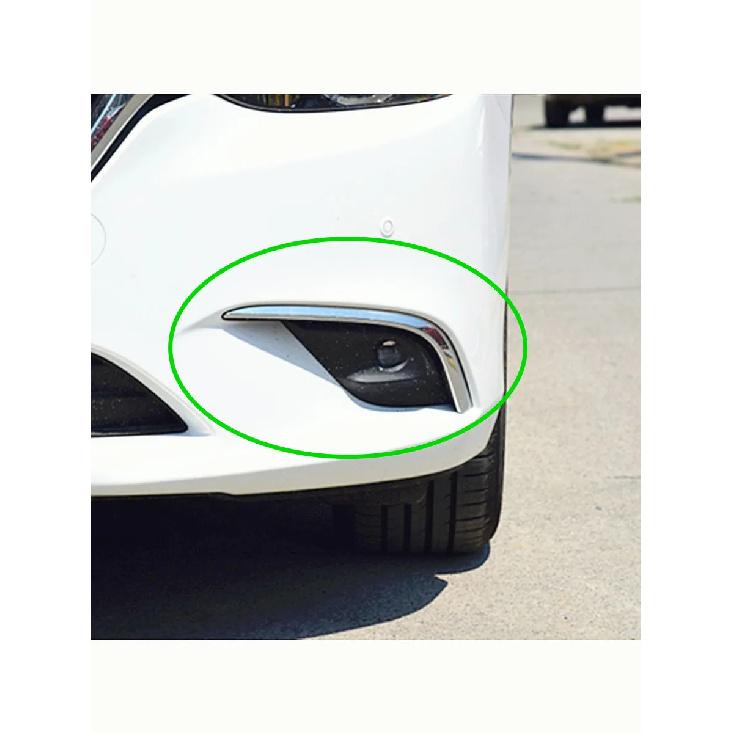 Car accessories body parts front bumper sliver grille fog lamp cover for Mazda 6 2016 to 2019 GL