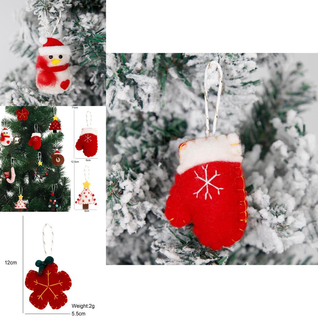 Beautifully Crafted Flower Snowman Hanging Ornament For Christmas Festive Decor