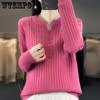 Autumn Women's Sweater Temperament Pullover Round Neck Regular Sweater Women's Knitwear