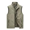 Gilet Estivo Nuovo da Uomo Casual Largo Multi-tasche Gilet Gilet Taglia Grande Giacca Gilet Uomo