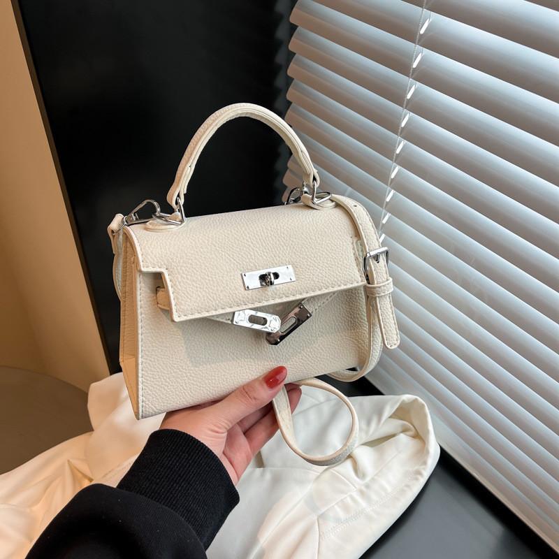 Square Solid Colored Single Shoulder Crossbody Bag Women Handbag Fashion Gift