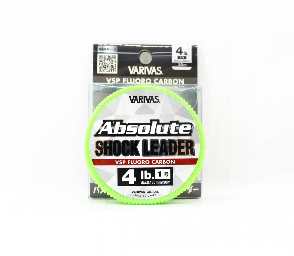 Varivas Fluorocarbon Absolute VSP Shock Leader Line 30m 4lb (0228)