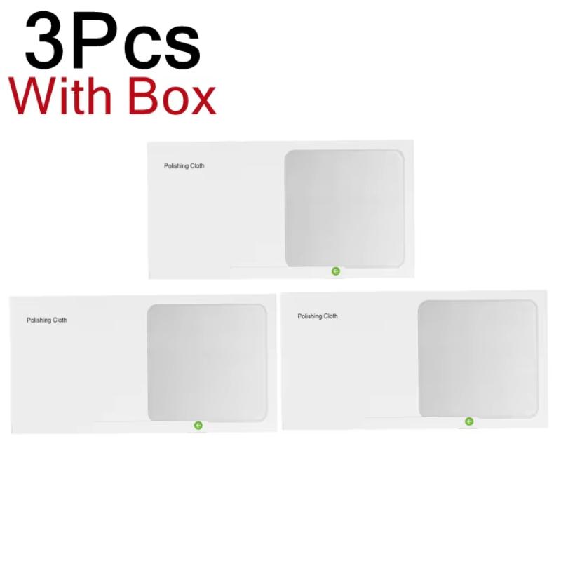 1/2/3Pcs Premium Microfiber Polishing Cloth Lint Free Scratch Proof For Cleaning Phone Tablet Laptop Screens