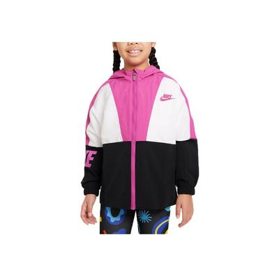 Colorblock Reißverschluss Leichte Kapuzenjacke Kinderjacken FJ5920-010