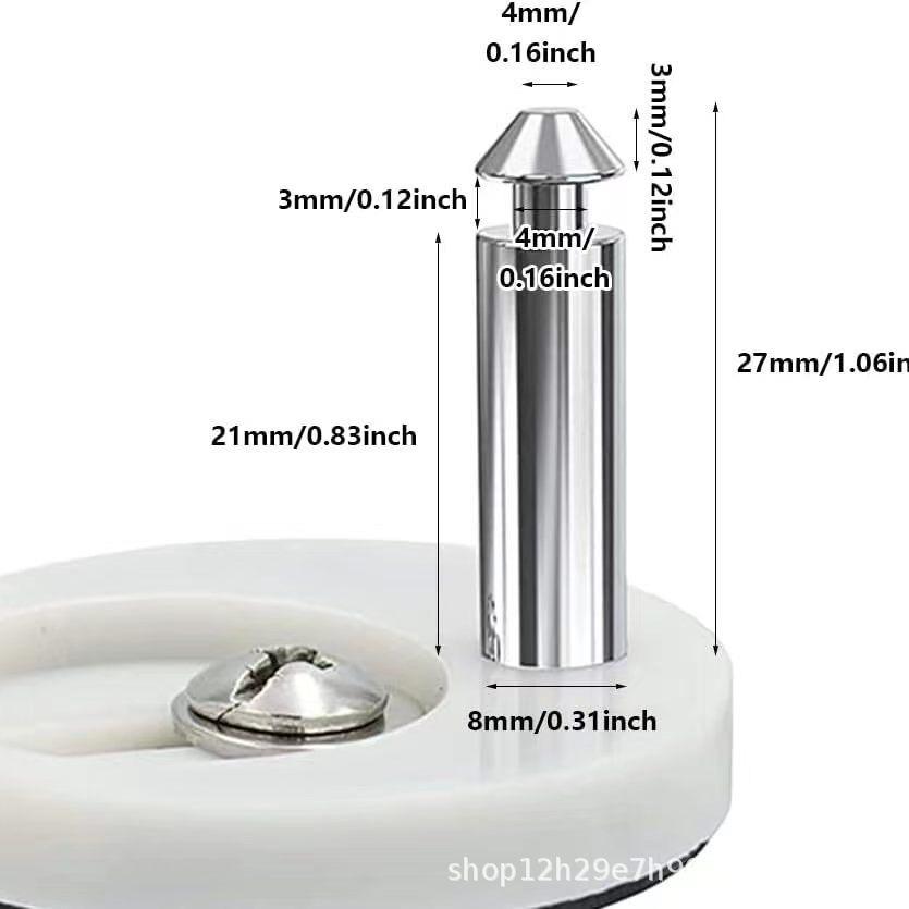 Toilet Seat Cover Quick Release Fixing Bolt Set