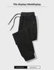 2024 Men's Warm Slim-Fit Plus Velvet Sweatpants: Autumn/Winter Thickened Casual Sportswear