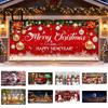 Xmas Garage Door Wrap Christmas Cover, Winter Holiday Hanging Banner Backdrop, Polyester Festive Mural Santa Claus Snowman Truck Photography