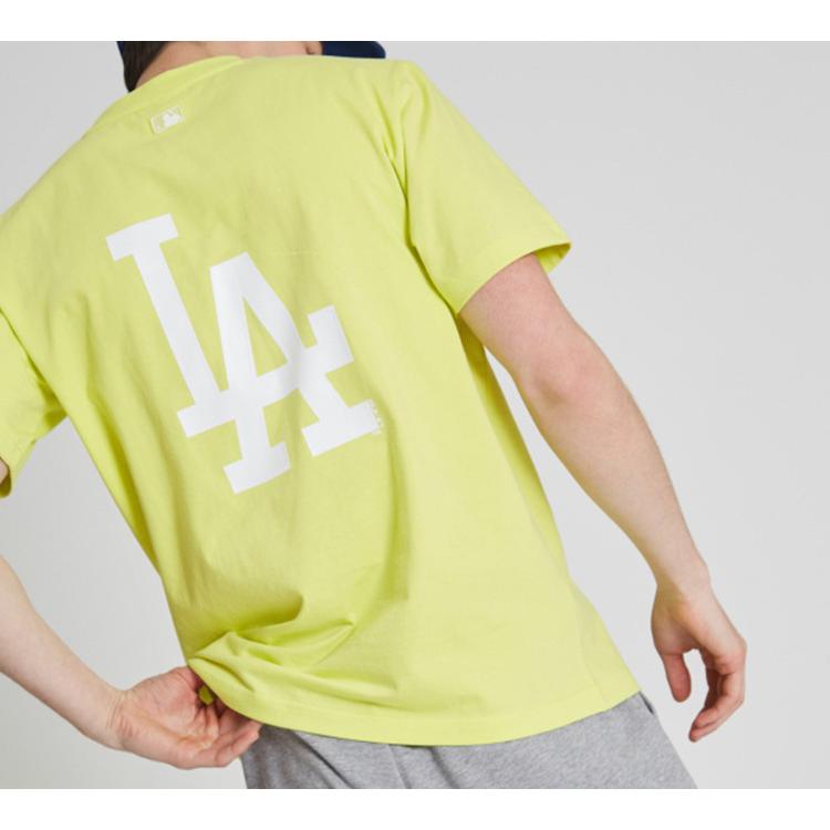 New MLB Los Angeles Dodgers T Shirts Unisex Yellow 31TSS3931-07Y