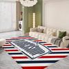 Barber Shop Fashion Floor Mat Rectangle Anti-slip Home Soft Badmat Front Door Indoor Outdoor Mat Welcome Doormat