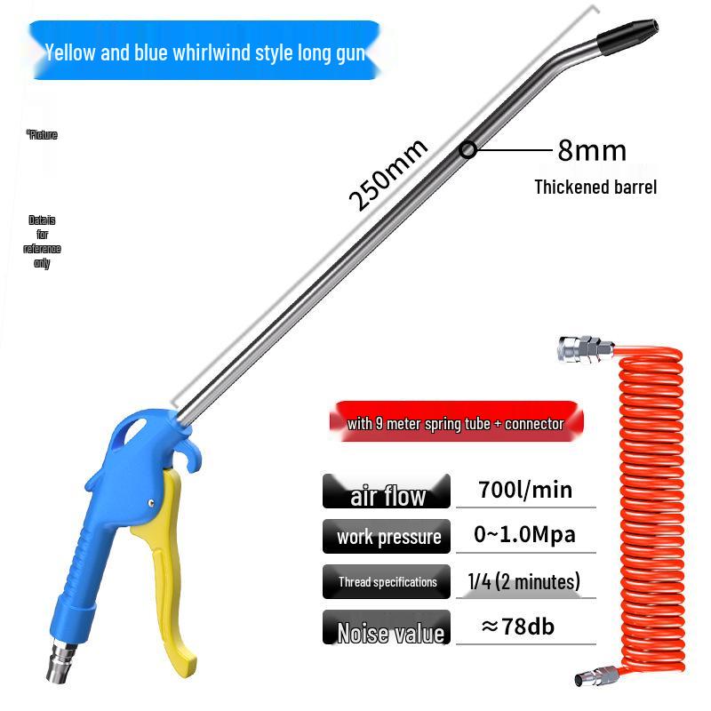 High-Pressure Air Blow Gun & Dust Removal Tool