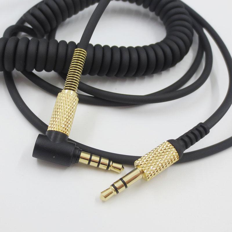 Marshall 3,5-mm-Klinkenkabel (Stecker auf Stecker) mit Inline-Fernbedienung und Mikrofon