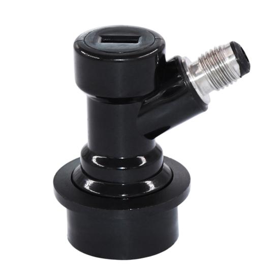 Brew Beer Disconnect Barbed Ball Lock Keg Carbonation Threaded Dispenser Cap