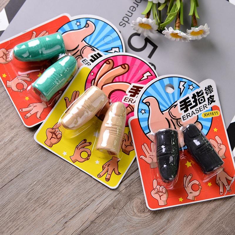 Резиновый пальчиковый ластик 1pcs — фото 3