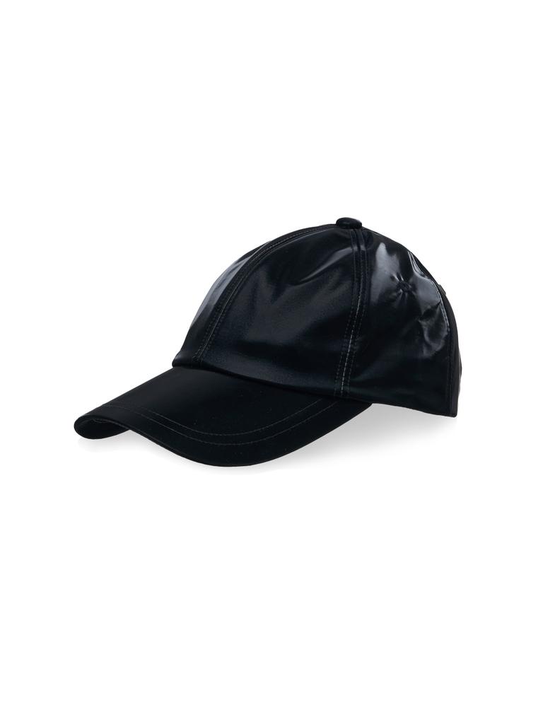 VEGAN TIGER Hanji Leather Ball Cap Black