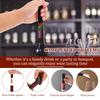 4/5Pcs Multi-function Wine Bottle Opener Set Fits Multiple Sizes Corks with Foil Cutter Vacuum Stopper and Pourer Easy Storage