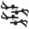 Drum Microphone Fixed Clamp Set of Three Groove Adjustable for Musical Instruments and Drum Versatile Clips, Holders, 4, Shockproof, Points, Height,