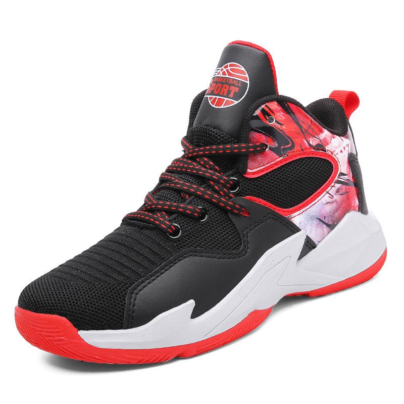 Mesh Medium Older Children's Basketball Shoes Children's 22 New Autumn Sports Class Children's Professional Basketball Shoes Children's Sports Shoes