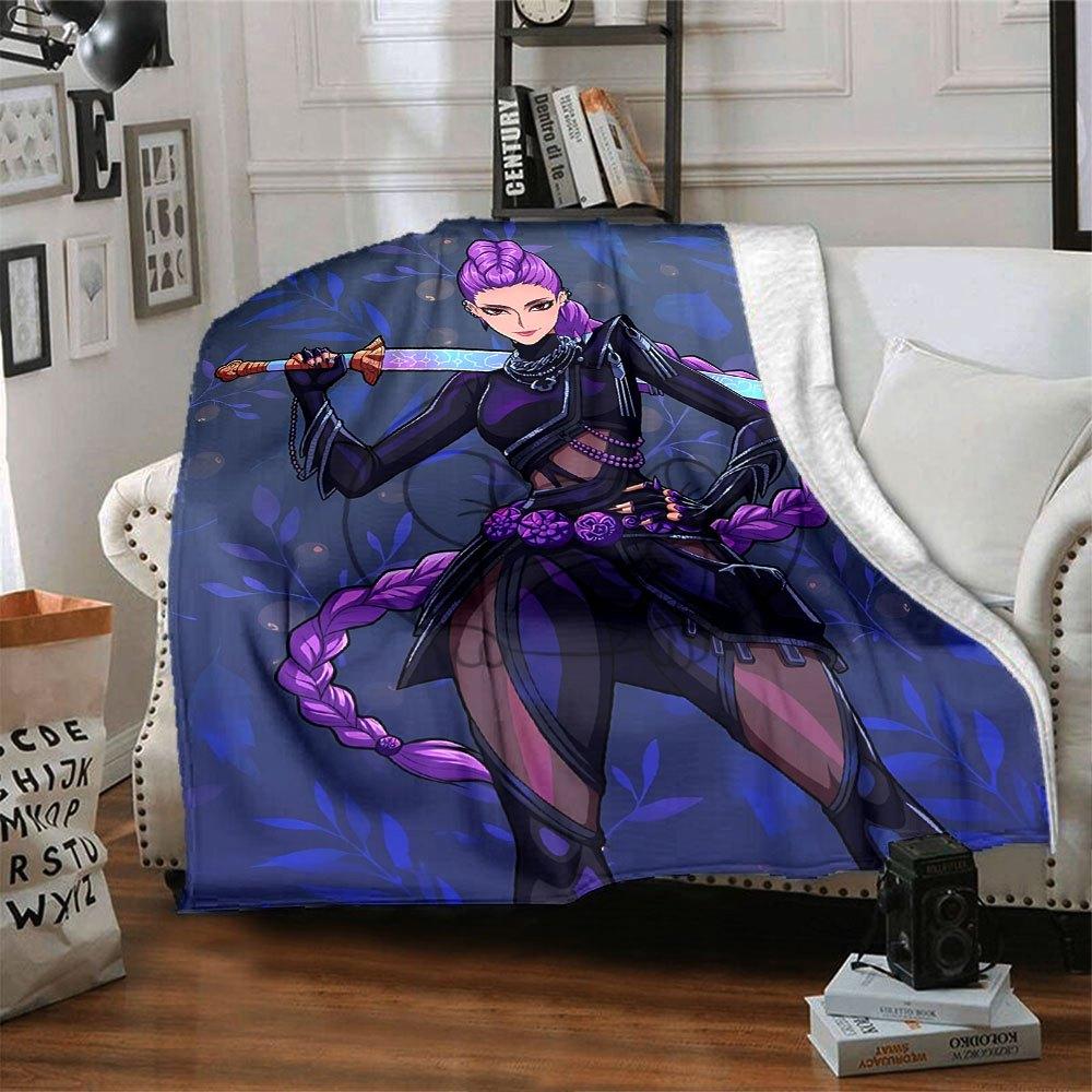 

1pc hunter x (25) Blanket Soft Warm Throw for Home, Office, Travel All Season Cozy Bedding Gift, Office Cozy AccessoryB2 80x120cm
