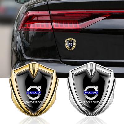 3D Metal Shield Badge Sticker Body Side Fender Trunk Decoration Sticker For Xc60 XC90 V40 S60 V50 V60 C30 Xc40 S80 S40 V90