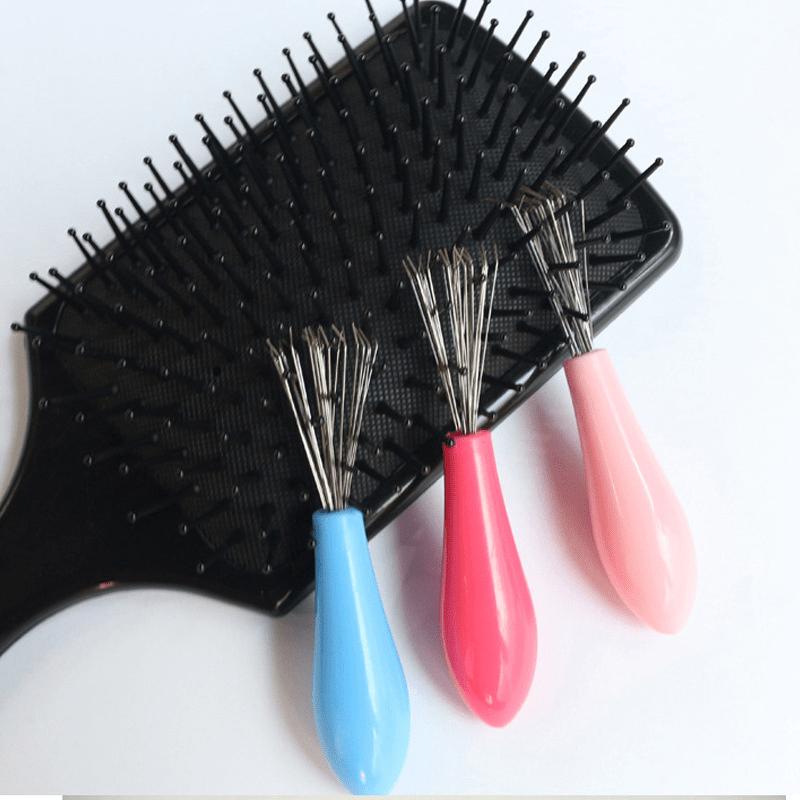 Fashion Comb Hair Brush Cleaner Cleaning Remover Embedded Plastic Comb Cleaner Tool