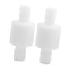 2PCS 10mm Plastic Check Valve Non Return One Way Valve for Gas Liquid