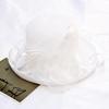 Sunscreen Sun Hat Organza Flower Mesh Sun Hat Spring And Summer Foldable Women'S Crimped Top Hat