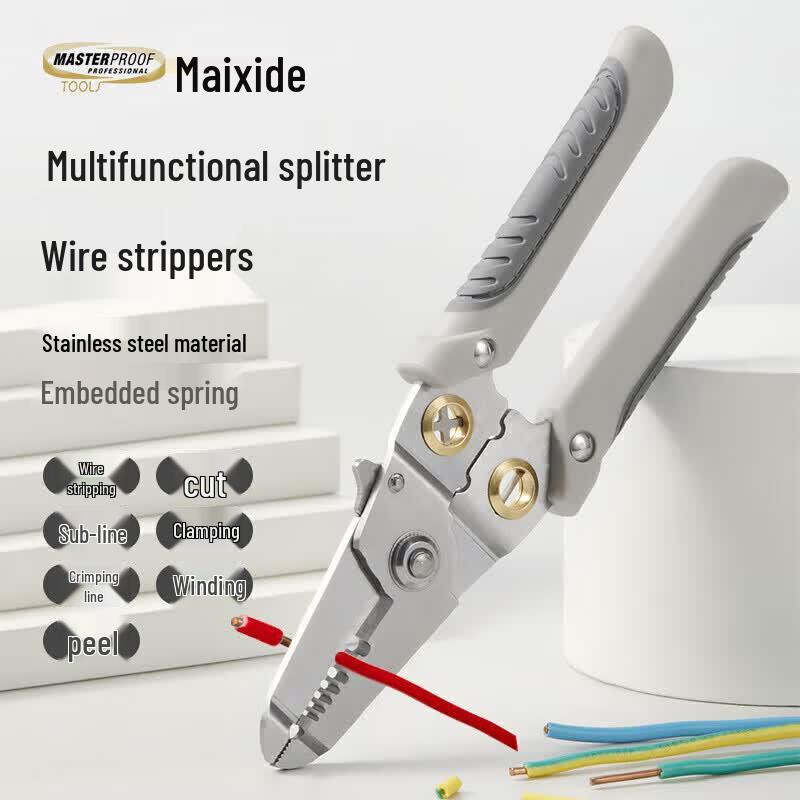 MASTERPROOF Multi-functional Wire Stripper Pliers