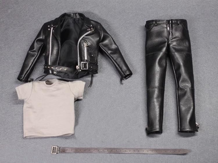 1/6 Scale Tactical Suit Special Operations Suit Punk Leather Suit, Biker Suit, Denim Suit (Body, Head, Shoes, Etc. Not Included)