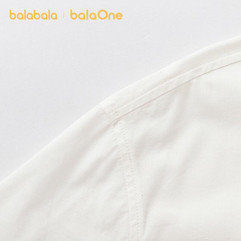 Balabala Girls' Plaid Long-Sleeve Shirt