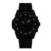 PACIFIC DIVER CHRONOGRAPH 3140 SERIES Luminox SEA Pacific Diver Rubber Strap Military Outdoor Tough Carbon Bezel Black IP Coating 200M Water Resistant