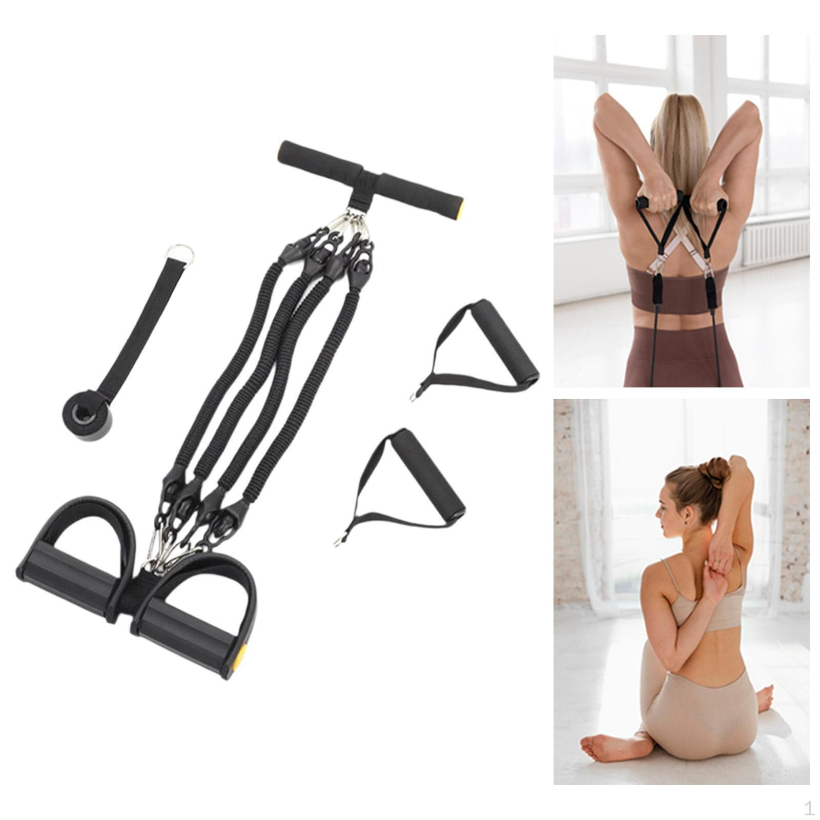 

Эластичные ленты для приседаний и силовых тренировок с педальной системой чёрный