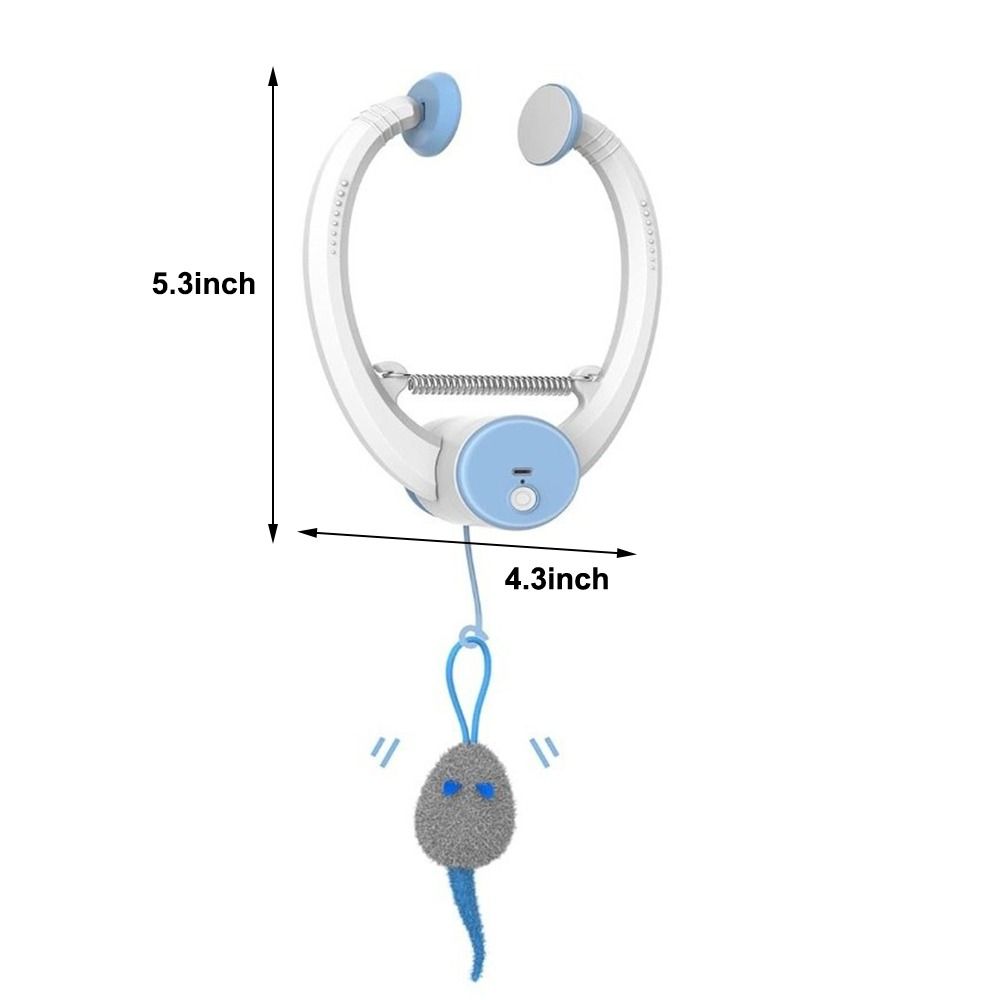 USB Rechargeable Door Hanging Automatic Kitten Toys Teasing Toys for Cats  Home