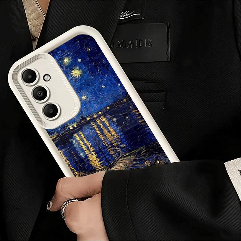 Phone Case for Samsung Galaxy A17 A16 A15 A14 A13 Van Gogh Oil Painting Aesthetics A56 A36 A26 A55 A35 A25 A54 A34 A24 A53 A33 A